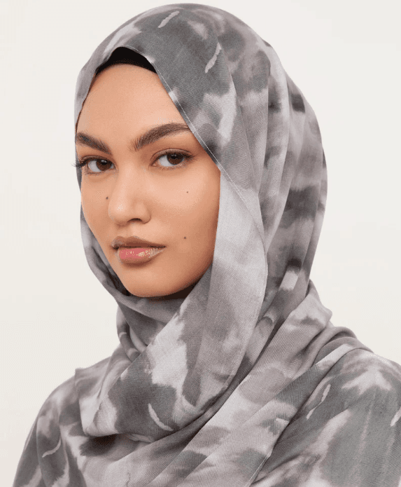 Embroidered Modal Hijab